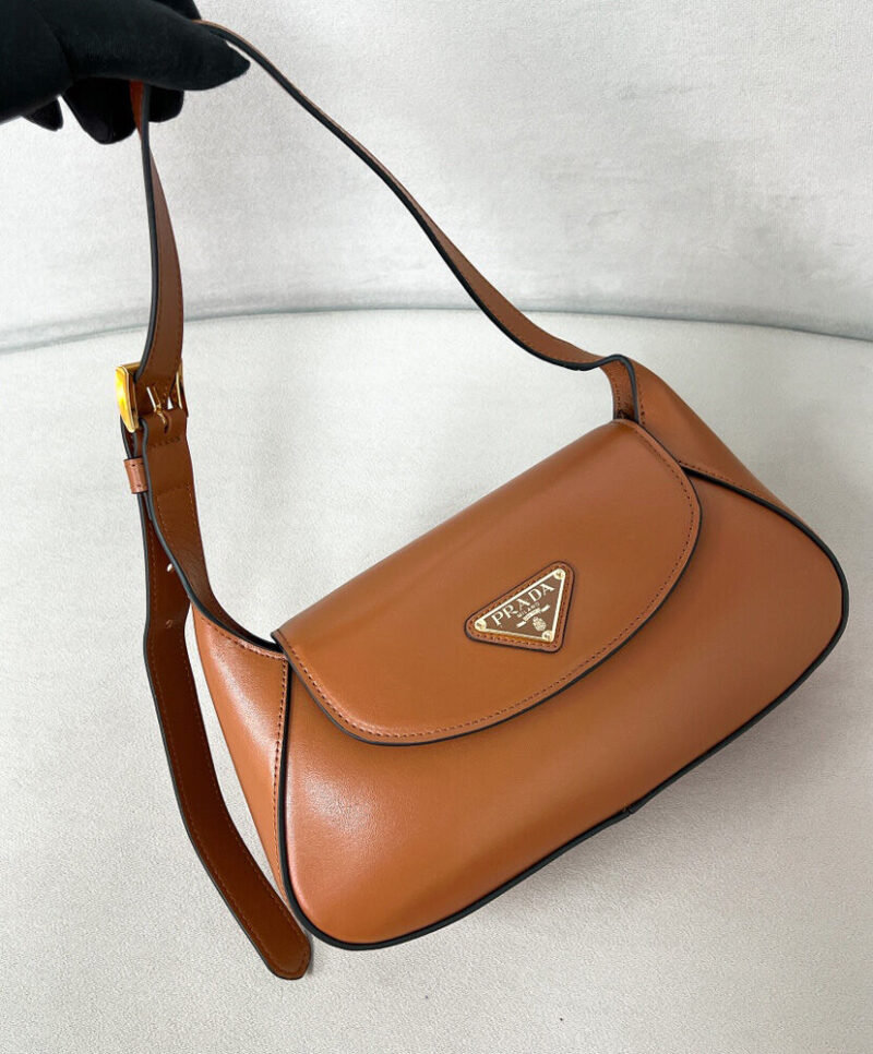 Prada Small Leather Shoulder Bag 1BD358